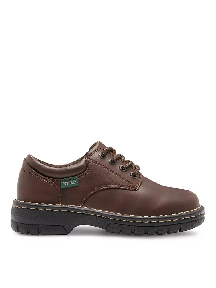Eastland Big Kid Boys Plainview Oxford Shoes – оксфорды для мальчиков Eastland Shoe — изображение 2 из 9, коричневый