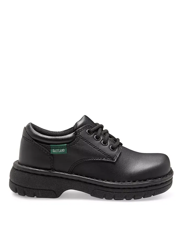 Eastland Big Kid Boys Plainview Oxford Shoes – оксфорды для мальчиков Eastland Shoe — изображение 7 из 9, коричневый
