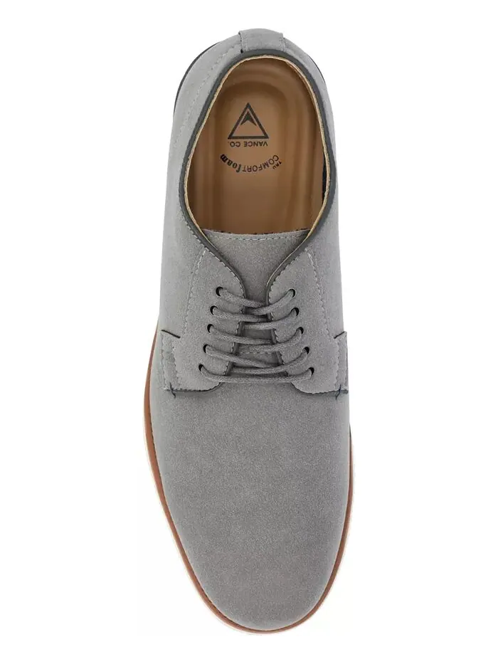 Мужские туфли Ingram Plain Toe Derby Vance Co. — изображение 4 из 5, серый