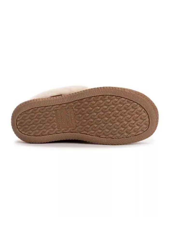 Женские тапочки Selah MUK LUKS — изображение 2 из 3, орех