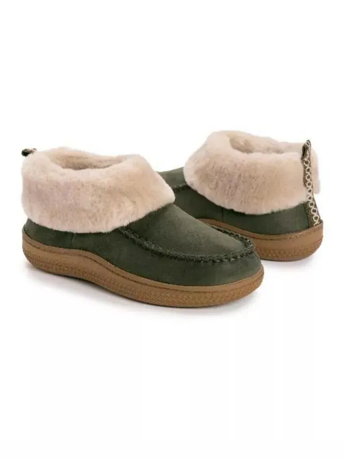Женские тапочки Selah MUK LUKS — изображение 3 из 3, оливковый