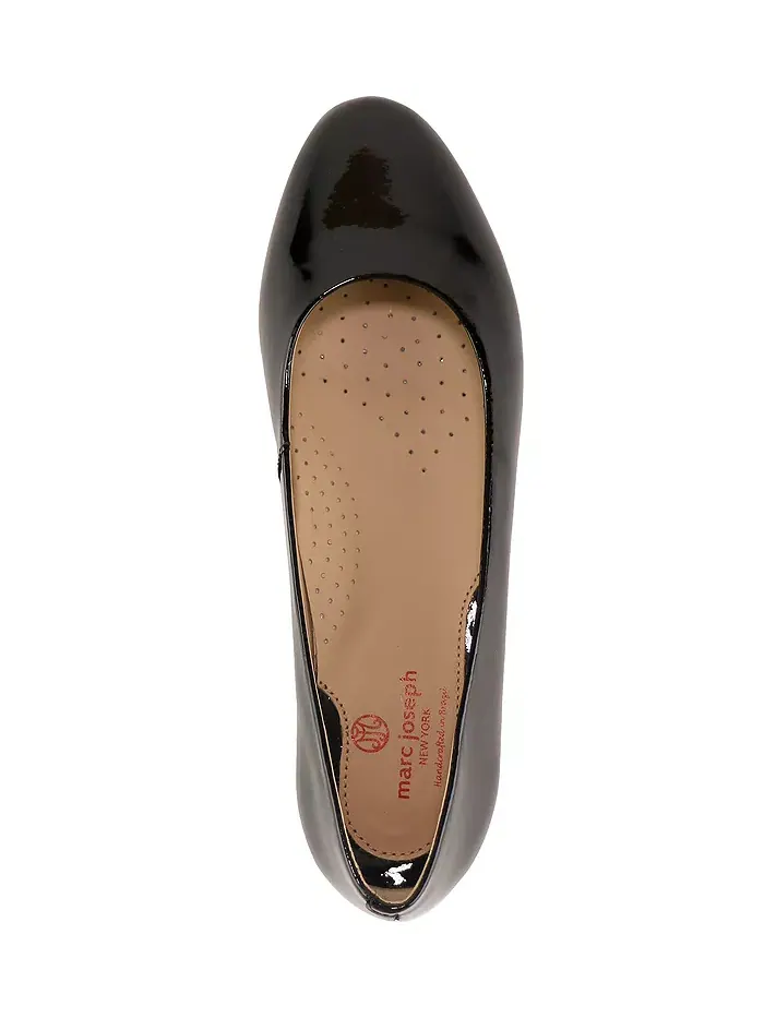 Женские балетки Madison Slip on Comfort Flat Marc Joseph New York — изображение 4 из 5, черный
