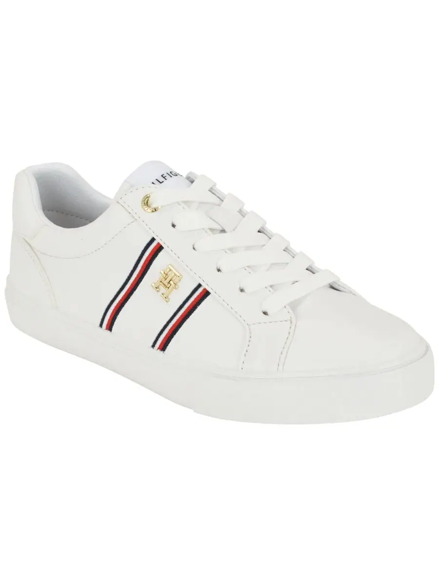 Кроссовки женские с орнаментом, на шнуровке, модель Liamia Tommy Hilfiger