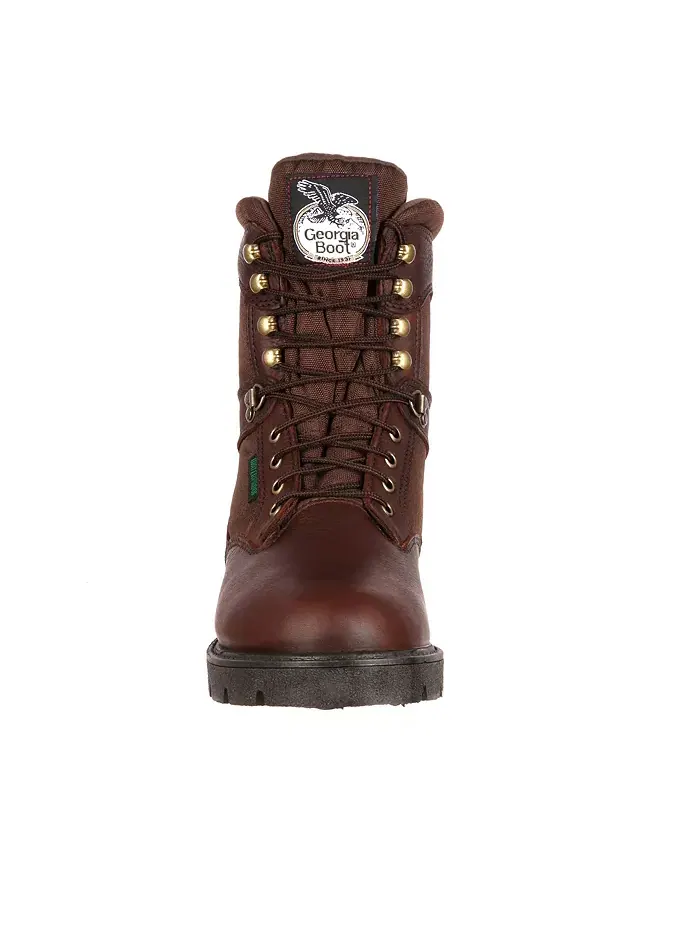 Мужские рабочие ботинки Homeland Steel Toe Waterproof Georgia Boot — изображение 6 из 7, коричневый