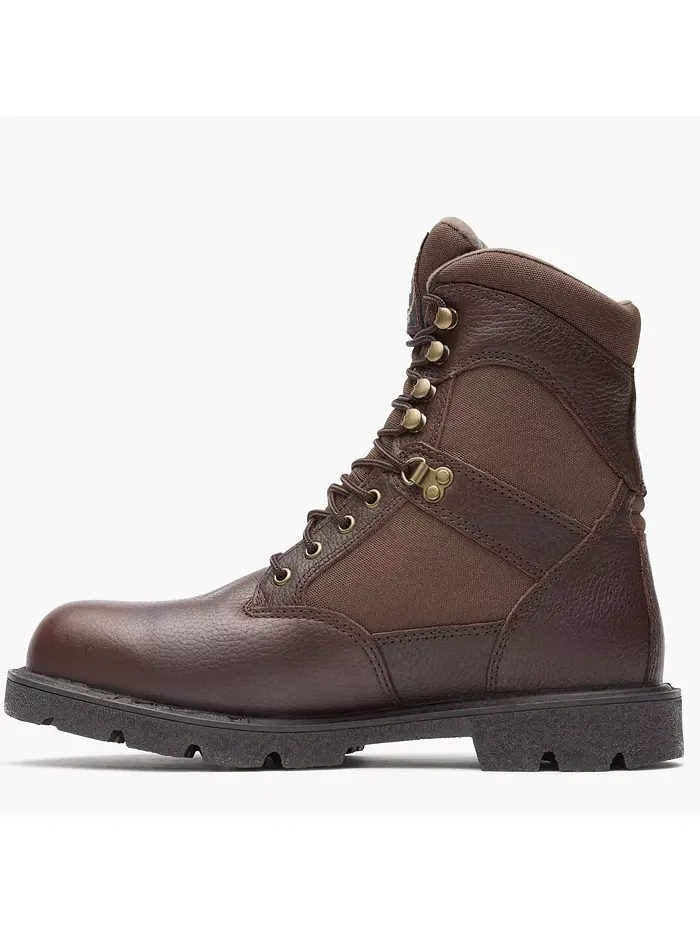 Мужские рабочие ботинки Homeland Steel Toe Waterproof Georgia Boot — изображение 7 из 7, коричневый