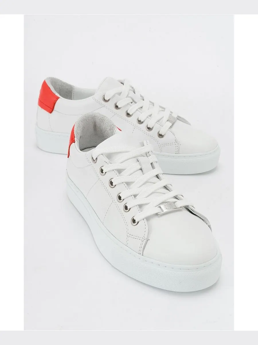 Кроссовки Ayverie из кожи (женские) Forever & Always Shoes — изображение 1 из 6, белый