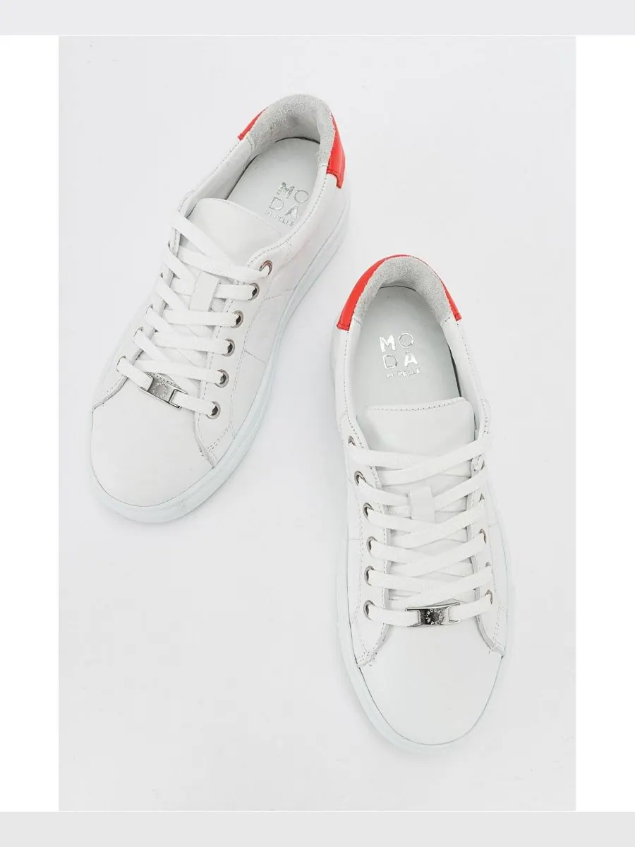 Кроссовки Ayverie из кожи (женские) Forever & Always Shoes — изображение 2 из 6, белый