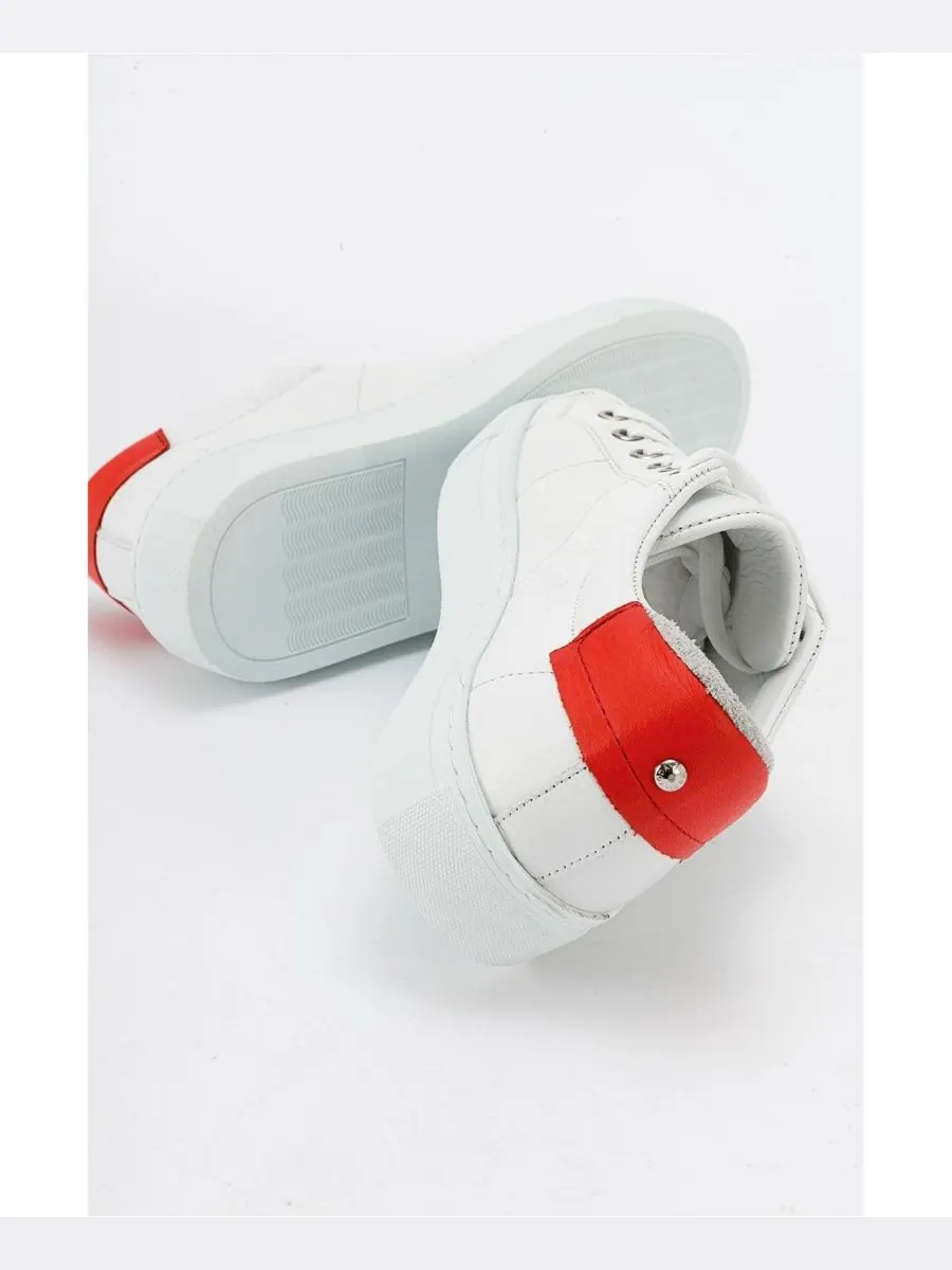 Кроссовки Ayverie из кожи (женские) Forever & Always Shoes — изображение 3 из 6, белый