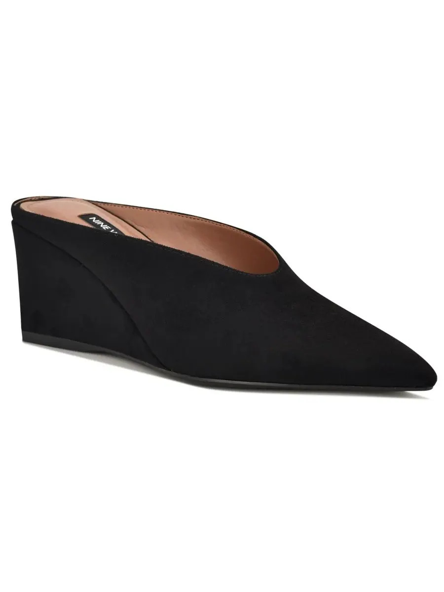 Женские мюли Lanah с острым носком на танкетке Nine West