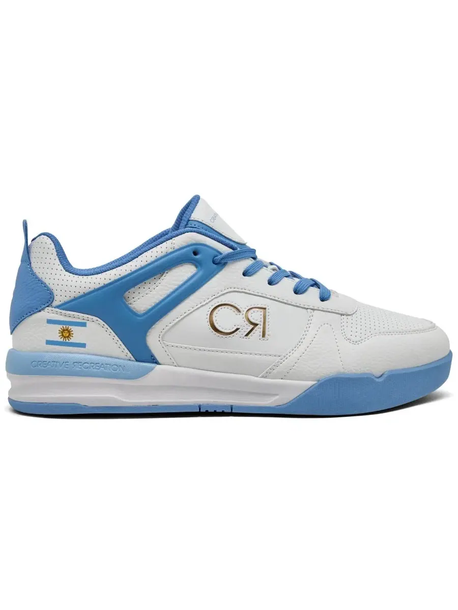 Мужские повседневные кроссовки Rec Classic Argentina от Finish Line Creative Recreation — изображение 2 из 6, белый синий