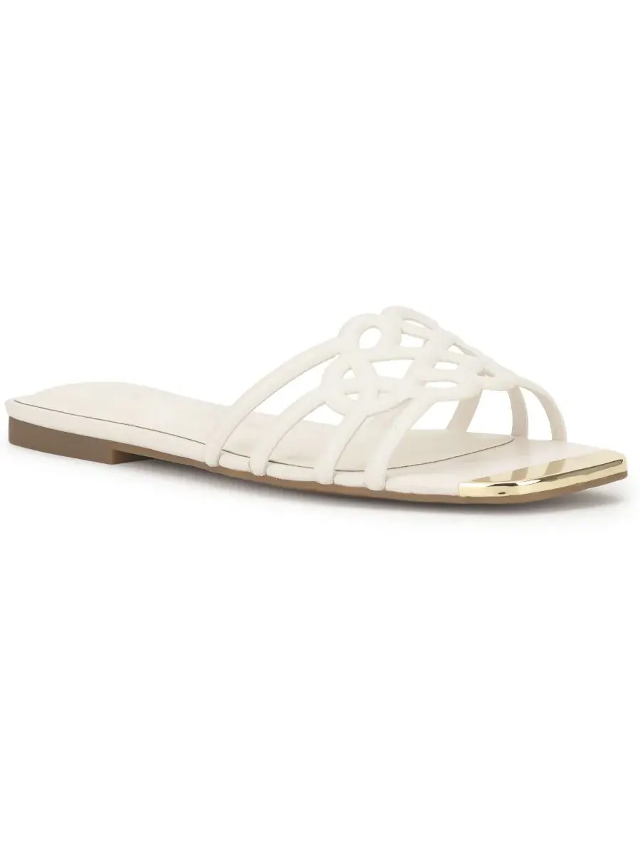 Женские босоножки Pharys Flat Sandals I.N.C. International Concepts — изображение 1 из 5, белый