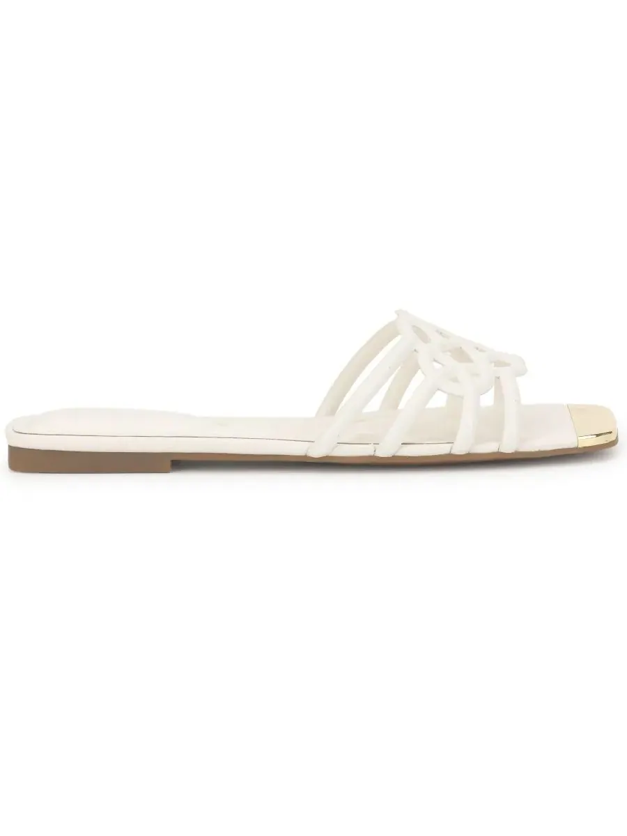 Женские босоножки Pharys Flat Sandals I.N.C. International Concepts — изображение 2 из 5, белый