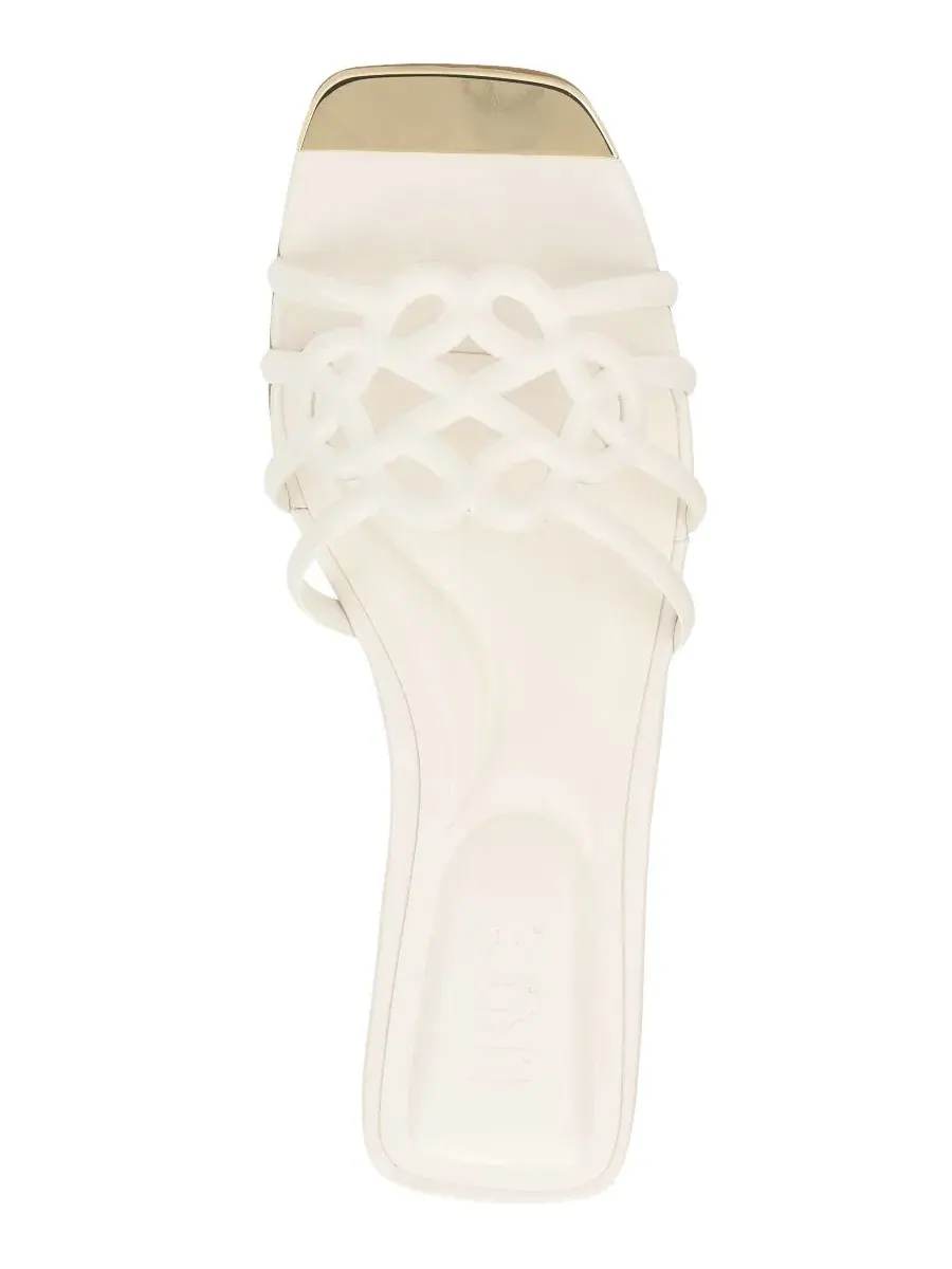 Женские босоножки Pharys Flat Sandals I.N.C. International Concepts — изображение 4 из 5, белый
