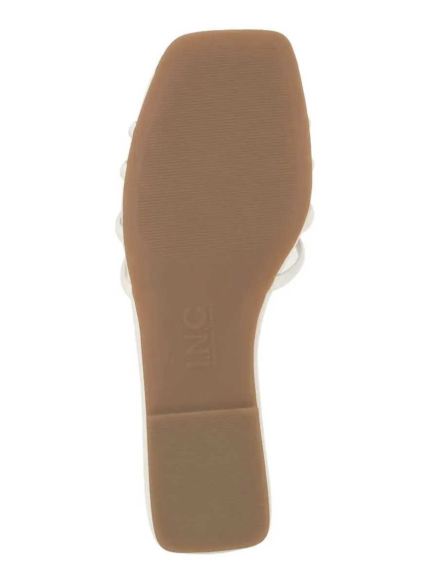 Женские босоножки Pharys Flat Sandals I.N.C. International Concepts — изображение 5 из 5, белый