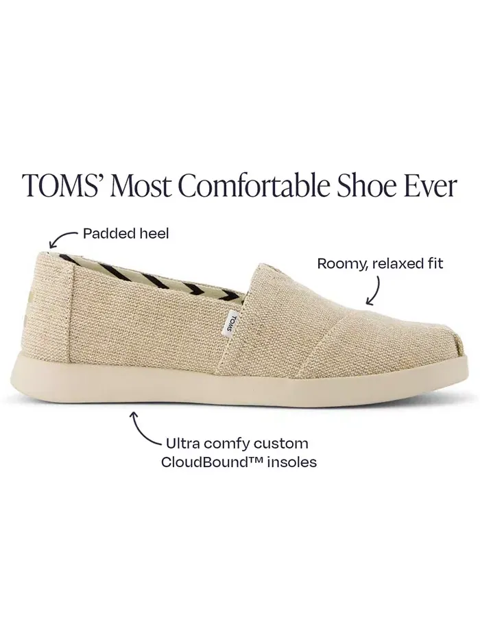 Женские эспадрильи Alpargata Plus на шнурках-завязках TOMS — 6