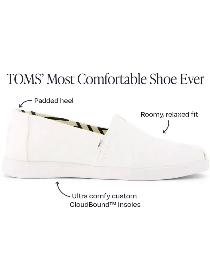 Женские эспадрильи Alpargata Plus на шнурках-завязках TOMS — 6