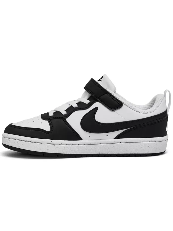 Детские повседневные кеды Court Borough Low Recraft с застежкой на липучке от Finish Line Nike — изображение 5 из 6
