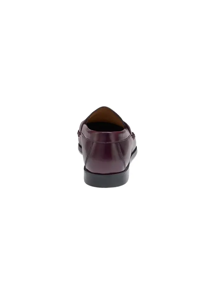 Мужские лоферы Hayes Penny Slip-On Johnston & Murphy — изображение 3 из 5, бордовый