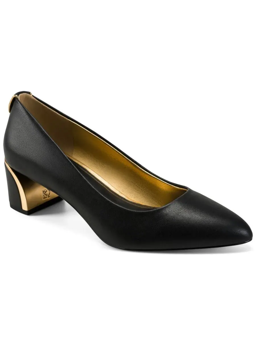 Женские туфли-лодочки Raegan средней высоты Donna Karan New York — изображение 1 из 5, черный