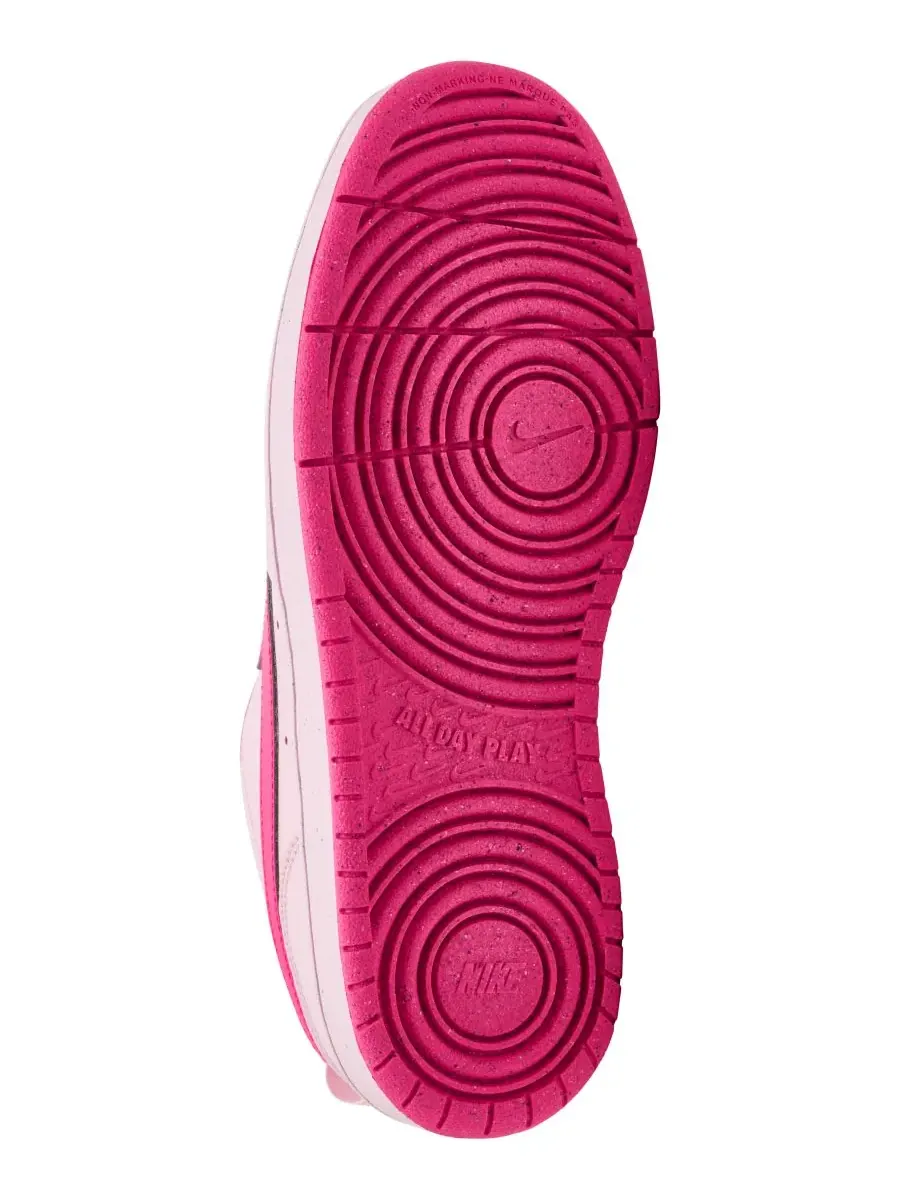 Детские повседневные кроссовки Big Kids Court Borough Low Recraft от Finish Line Nike — изображение 6 из 6, розовый