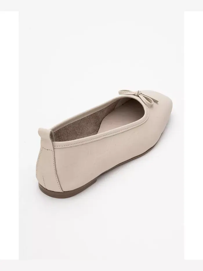 Балетки Sosa Leather (женские) Forever & Always Shoes — изображение 3 из 5, светлый бежевый