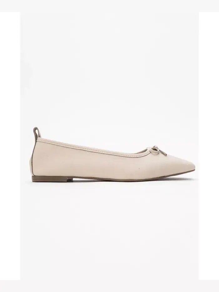Балетки Sosa Leather (женские) Forever & Always Shoes — изображение 5 из 5, светлый бежевый