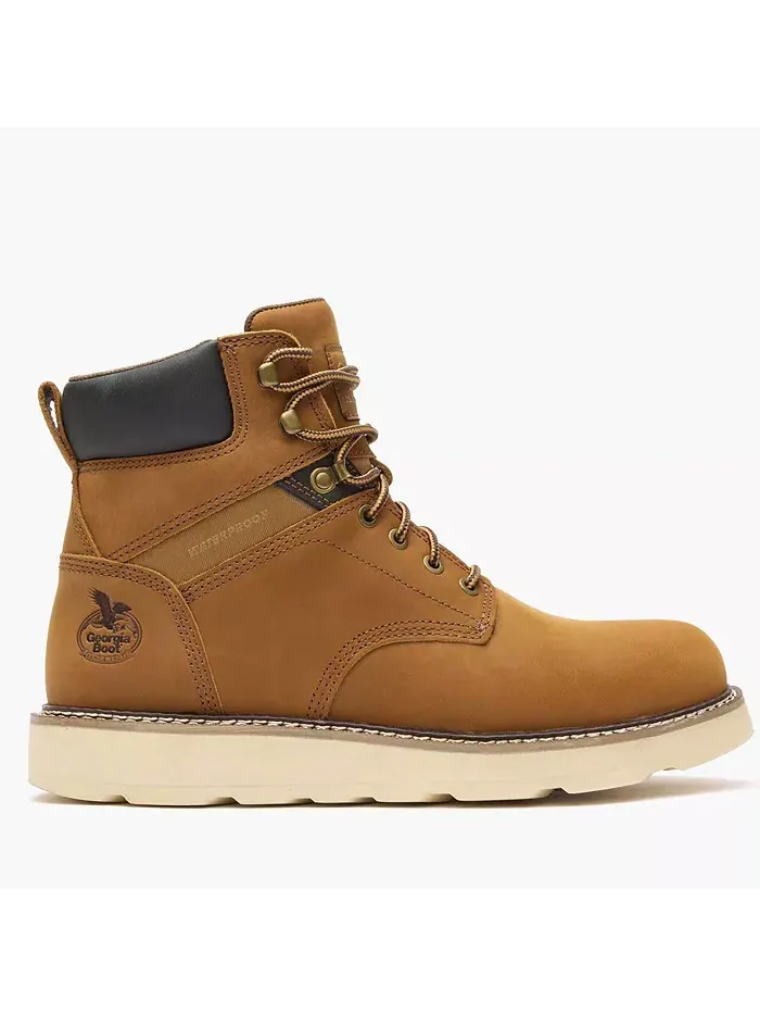Мужские рабочие ботинки Core 37 6" Waterproof Wedge GEORGIA BOOT — изображение 6 из 7, нет цвета