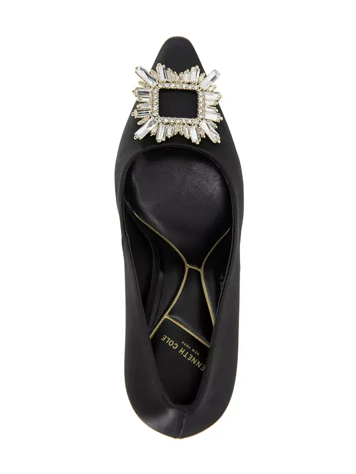 Женские балетки Quinnly Jewel Slip On Kenneth Cole New York — изображение 4 из 9, черный