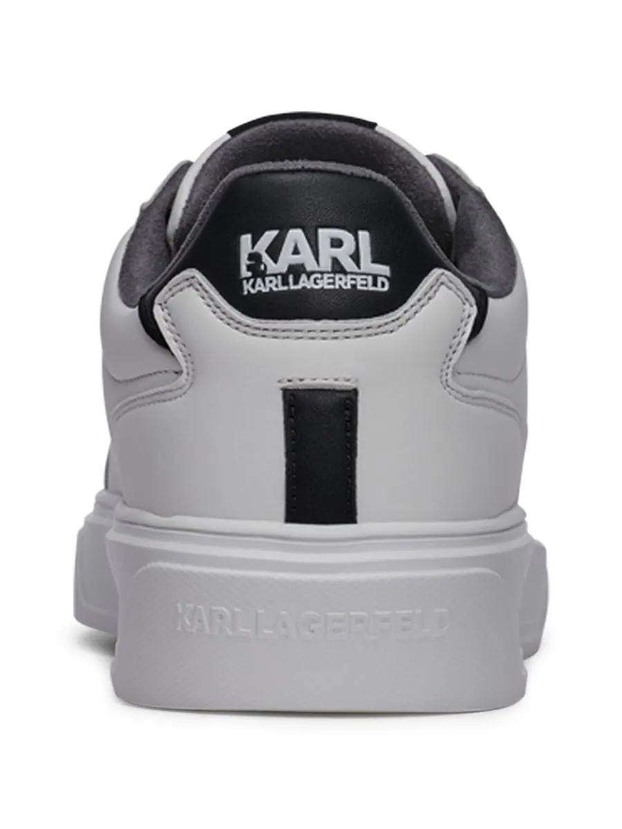 Мужские кожаные кроссовки Karl KARL LAGERFELD PARIS — изображение 3 из 5, белый
