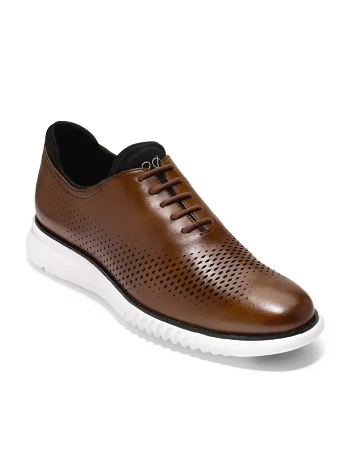 Мужские оксфорды 2.Zerogrand Laser Wing Cole Haan — изображение 1 из 11, бежевый слоновая кость