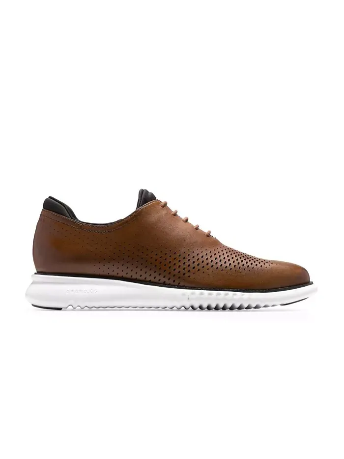 Мужские оксфорды 2.Zerogrand Laser Wing Cole Haan — изображение 2 из 11, бежевый слоновая кость