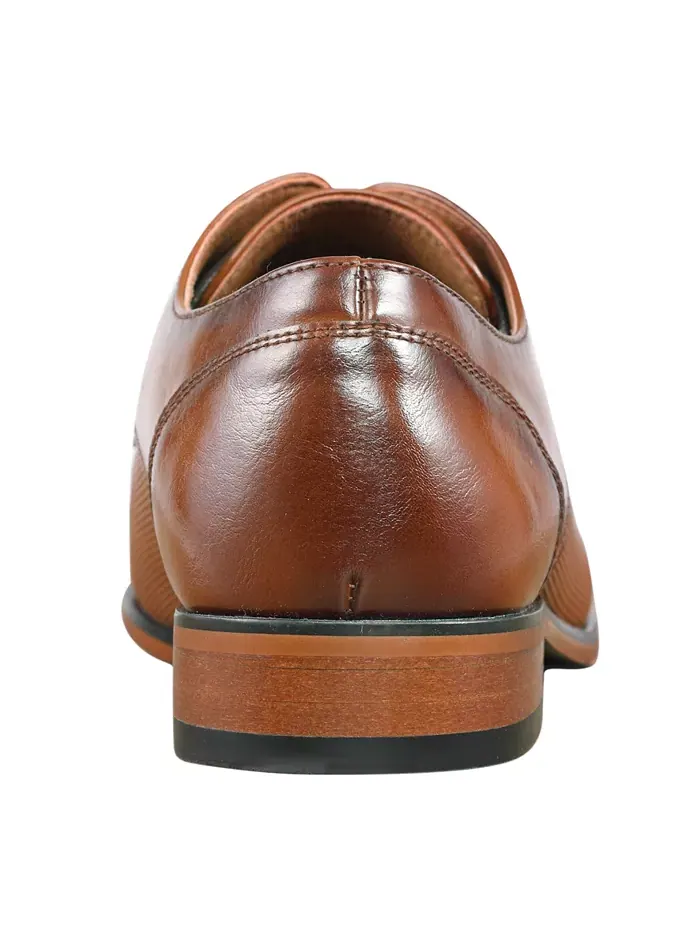 Мужские классические оксфорды Shelly Cap Toe на шнуровке GUESS — изображение 3 из 5, коричневый