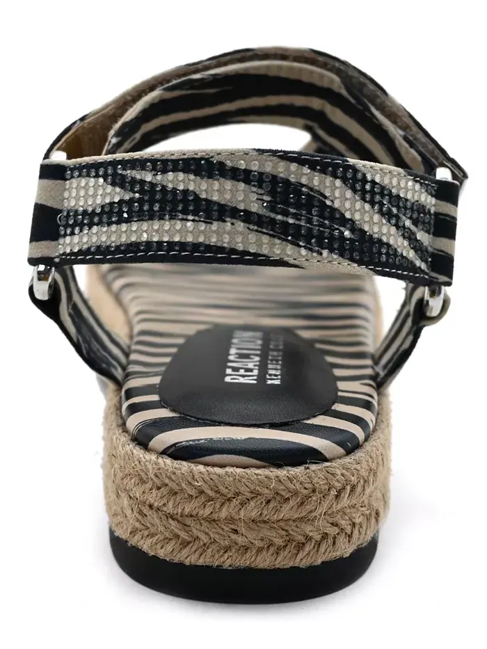 Женские сандалии Coast на платформе Kenneth Cole Reaction — изображение 3 из 7, черный/натуральный