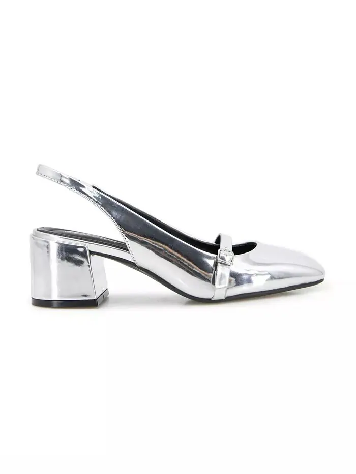 Женские туфли Lindy Slingback Kenneth Cole Reaction — изображение 2 из 9, серебряный