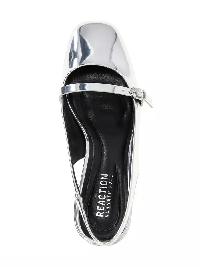 Женские туфли Lindy Slingback Kenneth Cole Reaction — изображение 4 из 9, серебряный