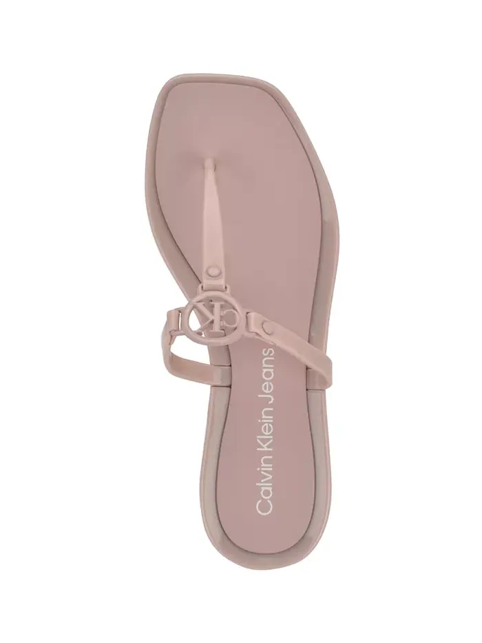 Сандалии женские Calvin Klein Jelly Thong — изображение 4 из 5, светлый розовый