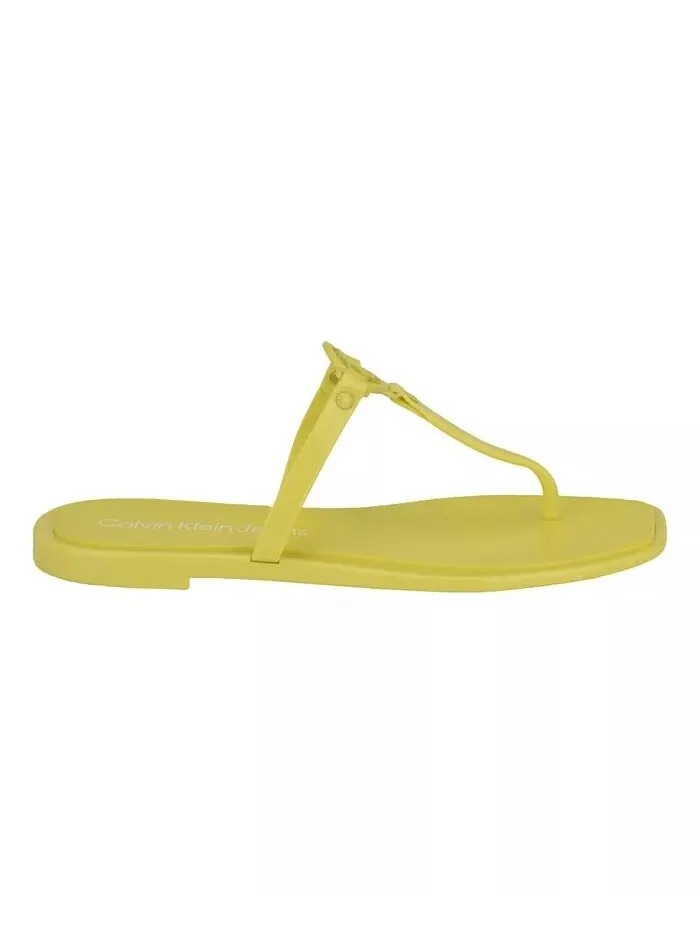 Сандалии женские Calvin Klein Jelly Thong — изображение 2 из 5, желтый