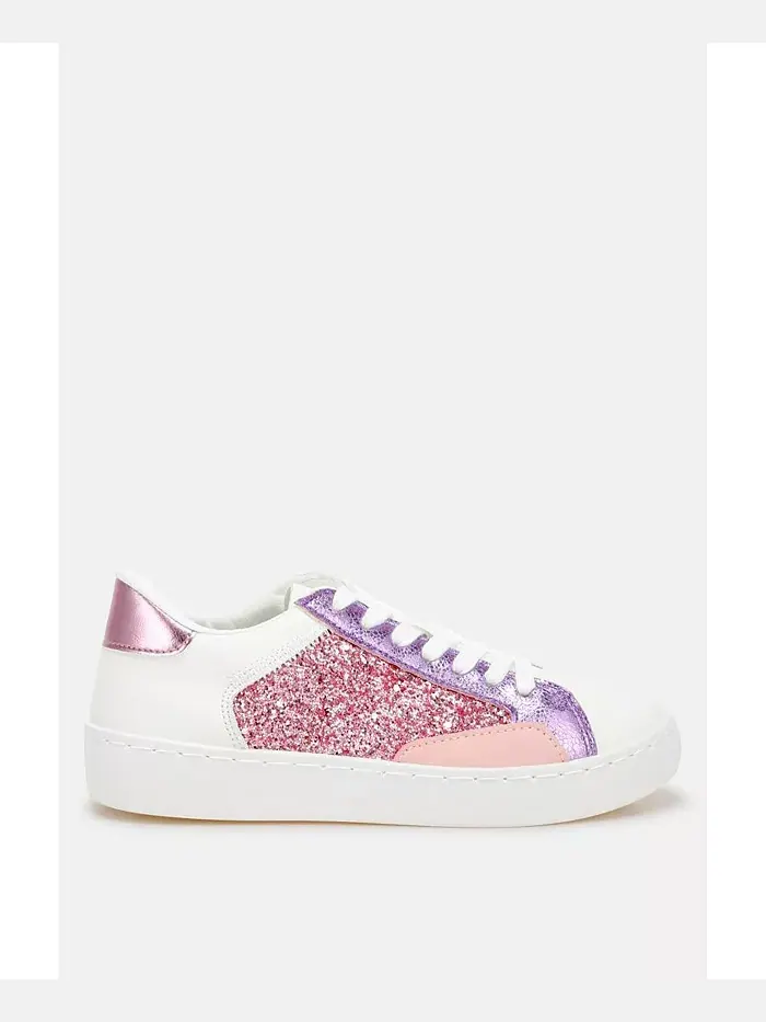 Кроссовки из искусственной кожи Cosmolight Glitter с блестками London Rag — изображение 1 из 1, черный
