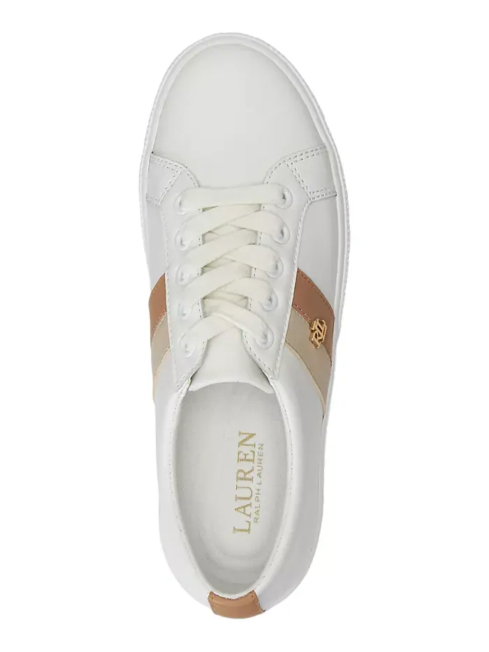 Женские кроссовки Janson Lauren Ralph Lauren — изображение 4 из 4, белый