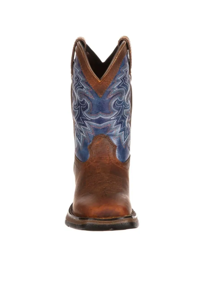 Детский Lil' Rebel от Western Boot Durango — изображение 3 из 7, темный коричневый синий