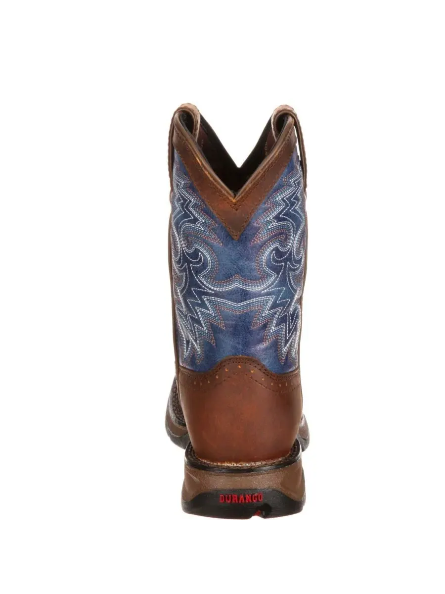 Детский Lil' Rebel от Western Boot Durango — изображение 4 из 7, темный коричневый синий