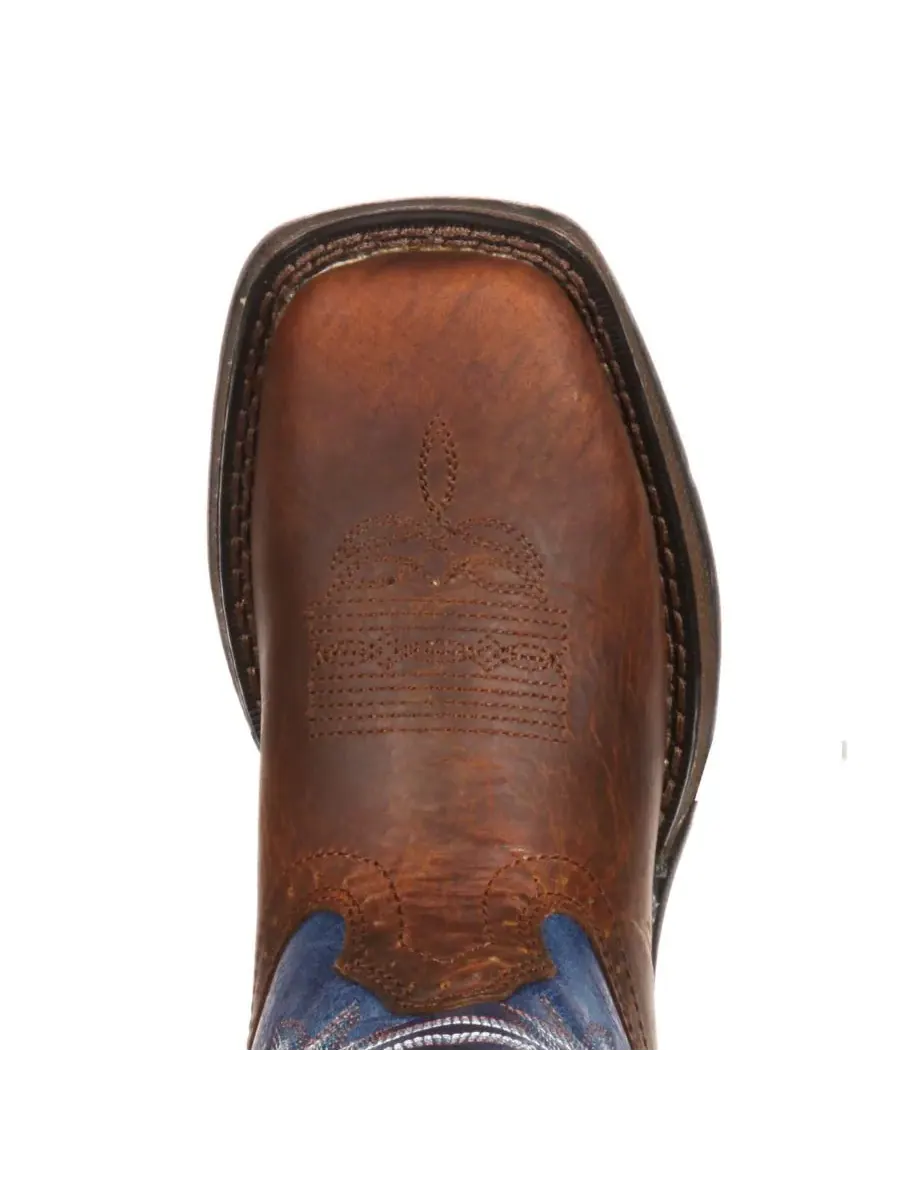Детский Lil' Rebel от Western Boot Durango — изображение 6 из 7, темный коричневый синий