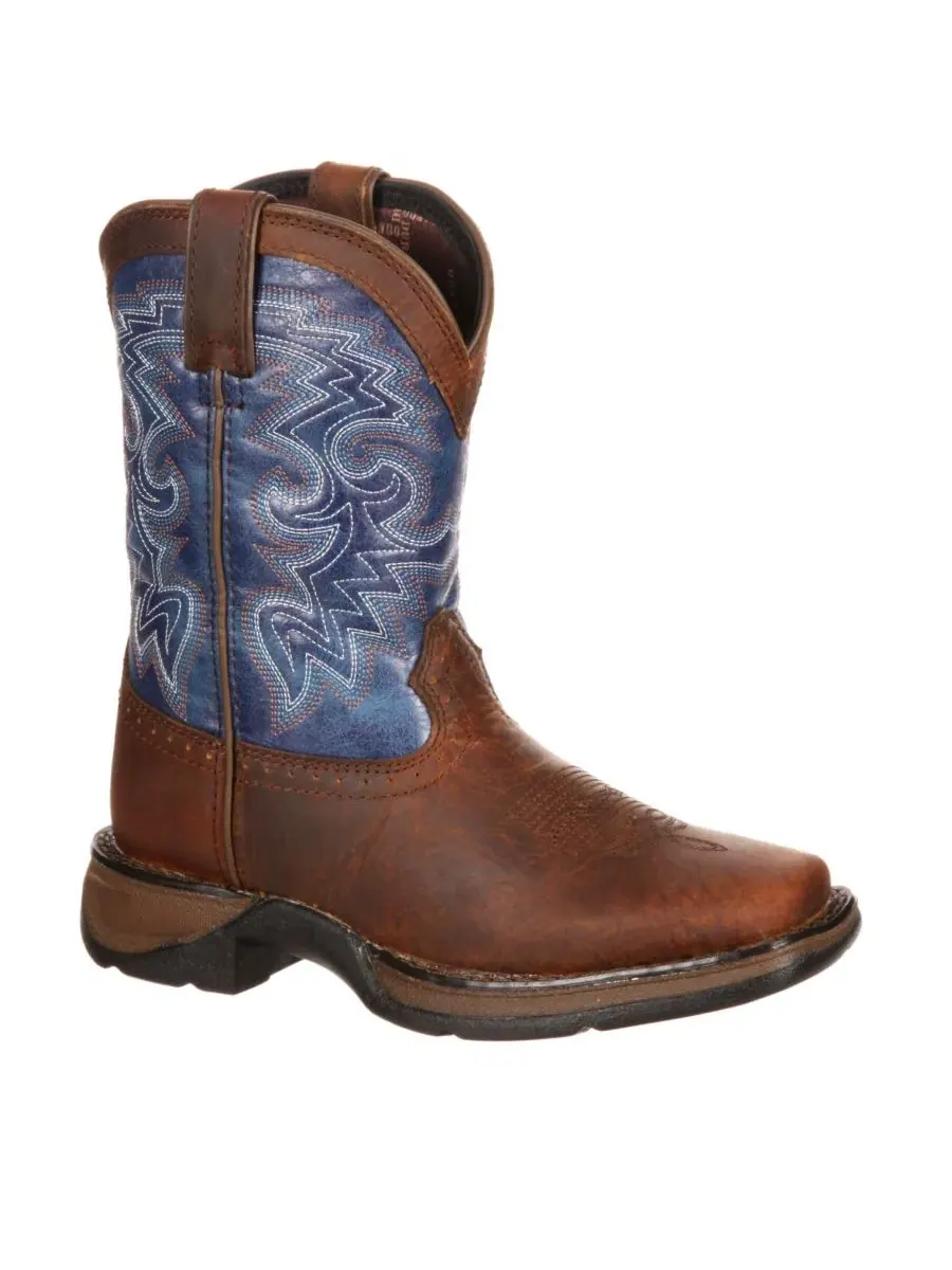 Детский Lil' Rebel от Western Boot Durango — изображение 7 из 7, темный коричневый синий