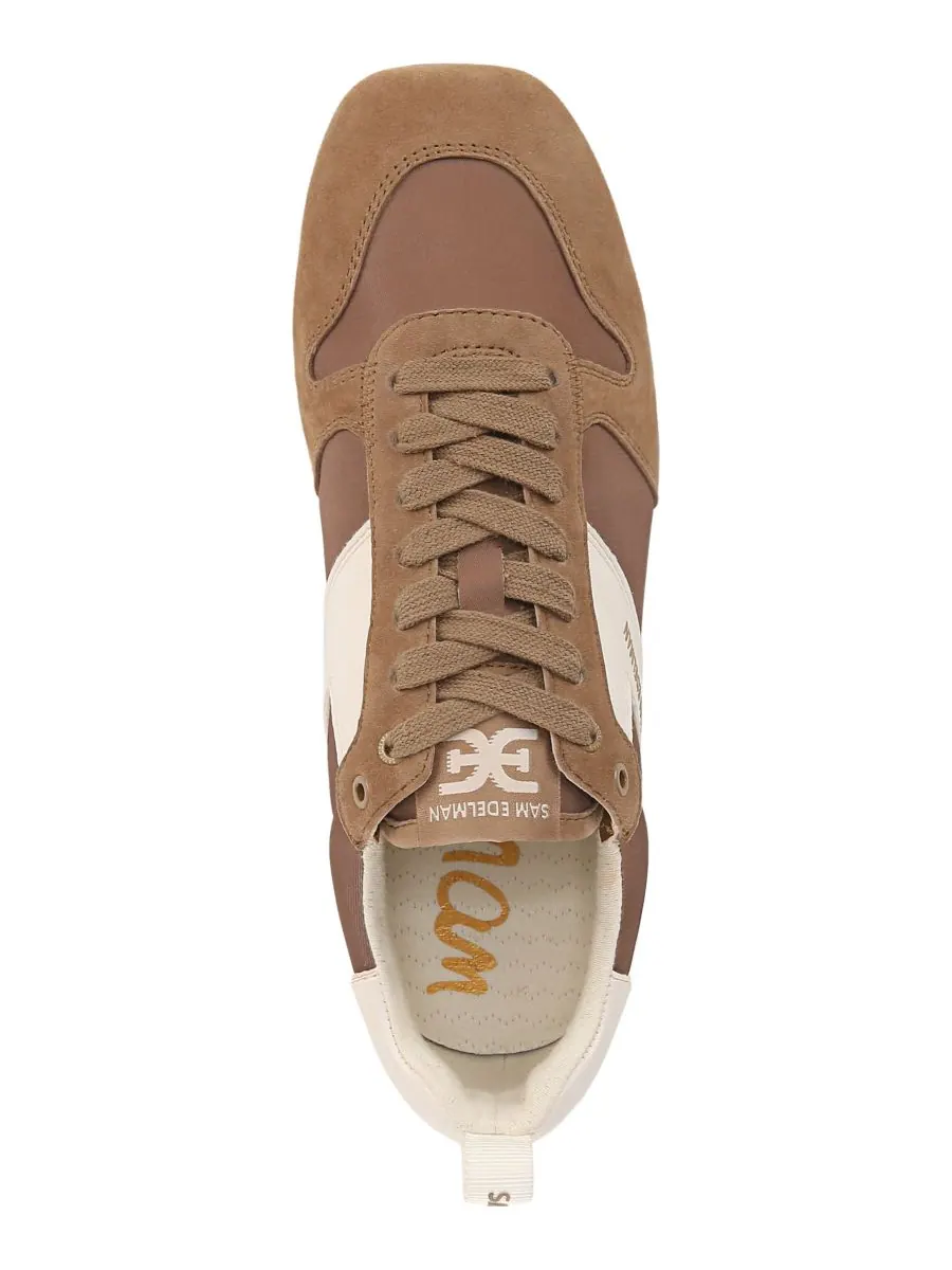 Женские кроссовки Zaria на шнуровке Sam Edelman — изображение 6 из 7, красный