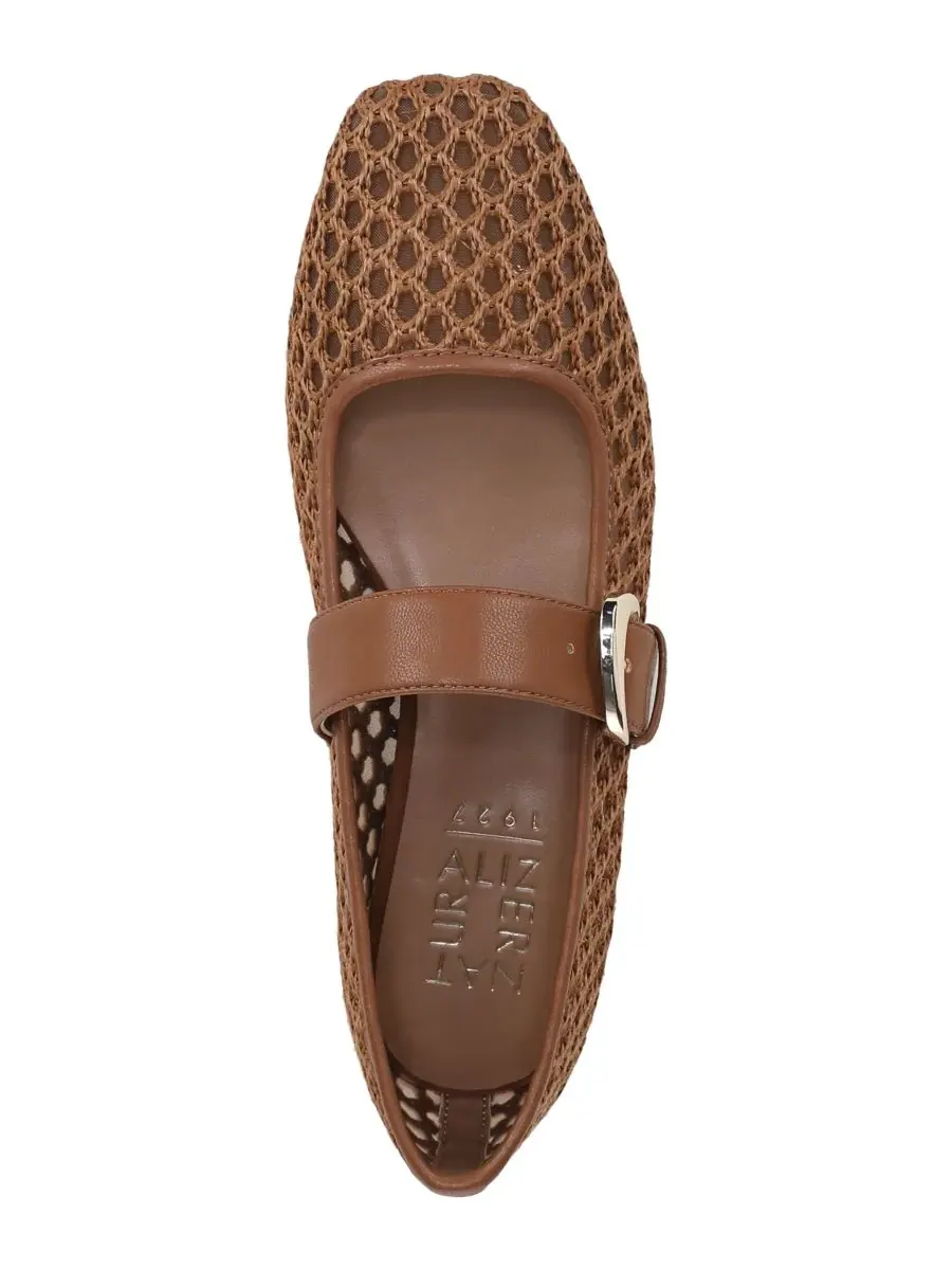 Женские балетки Cosmic 4 Square Toe Mary Jane Naturalizer — изображение 4 из 5, коричневый
