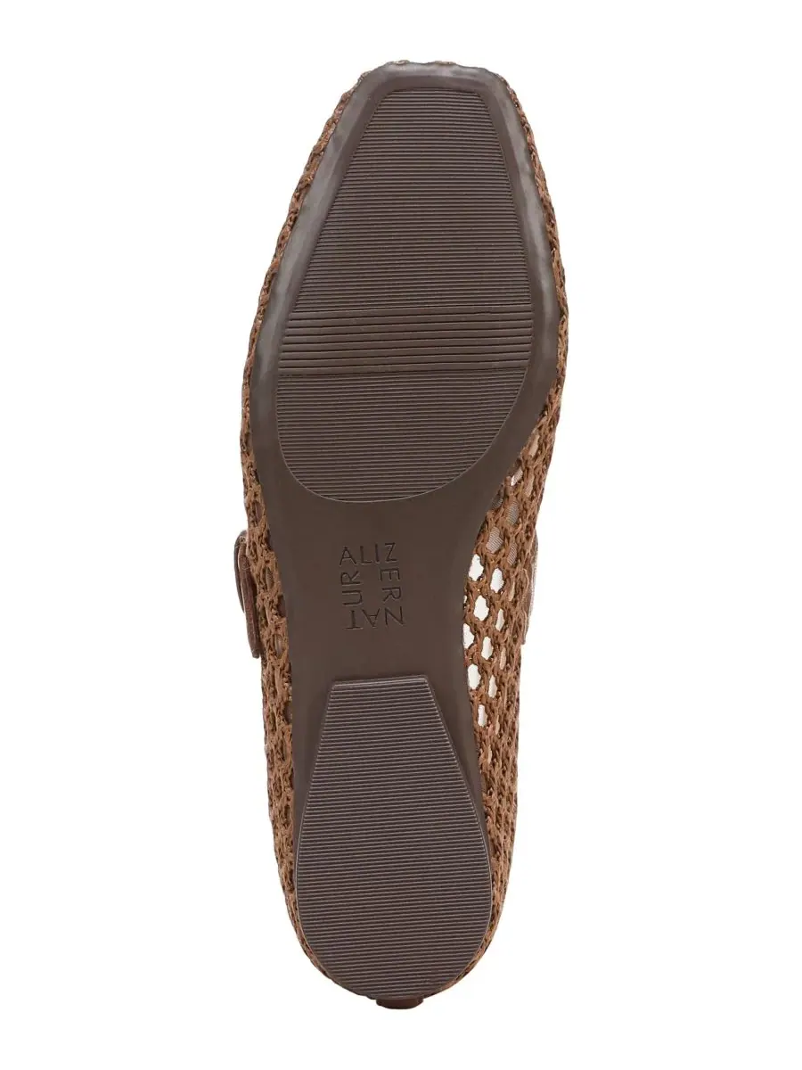 Женские балетки Cosmic 4 Square Toe Mary Jane Naturalizer — изображение 5 из 5, коричневый