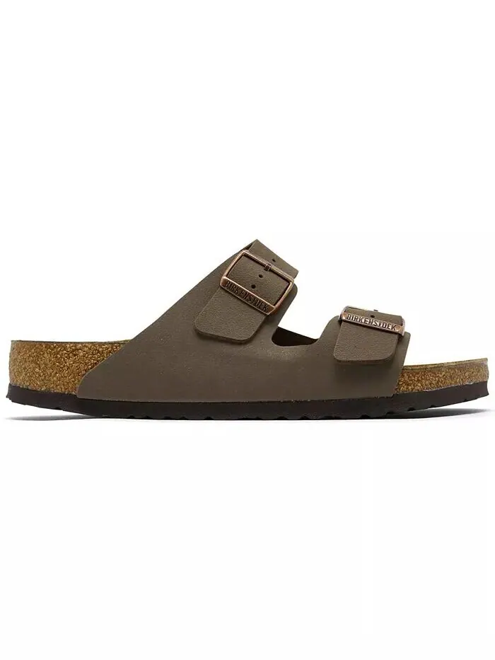 Мужские повседневные сандалии Arizona от Finish Line Birkenstock — изображение 2 из 7, коричневый