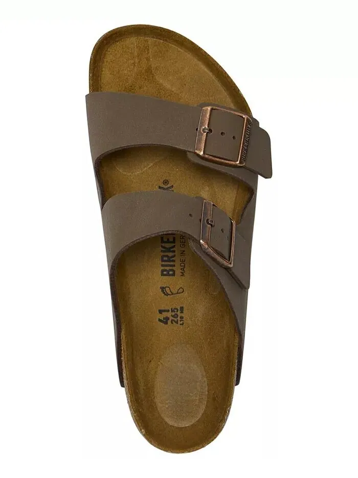 Мужские повседневные сандалии Arizona от Finish Line Birkenstock — изображение 4 из 7, коричневый