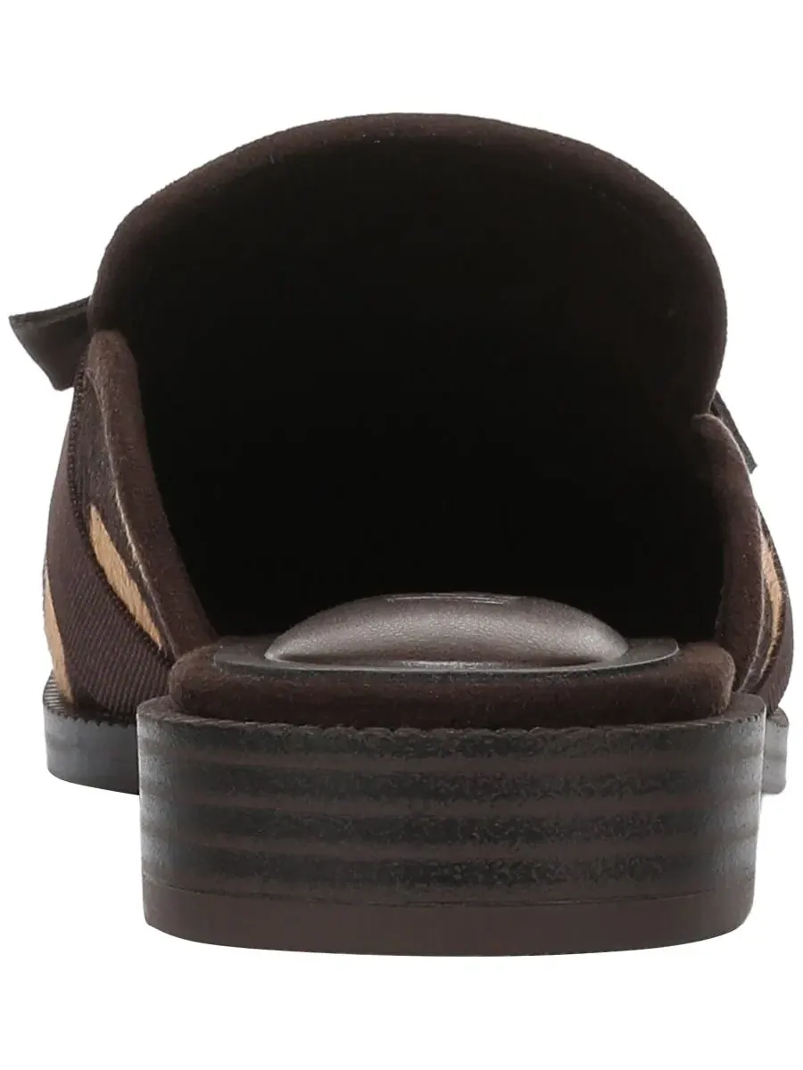 Женские мюли-слипоны Karindaa Bow I.N.C. International Concepts, Cafe Zebra Haircalf — изображение 3 из 5