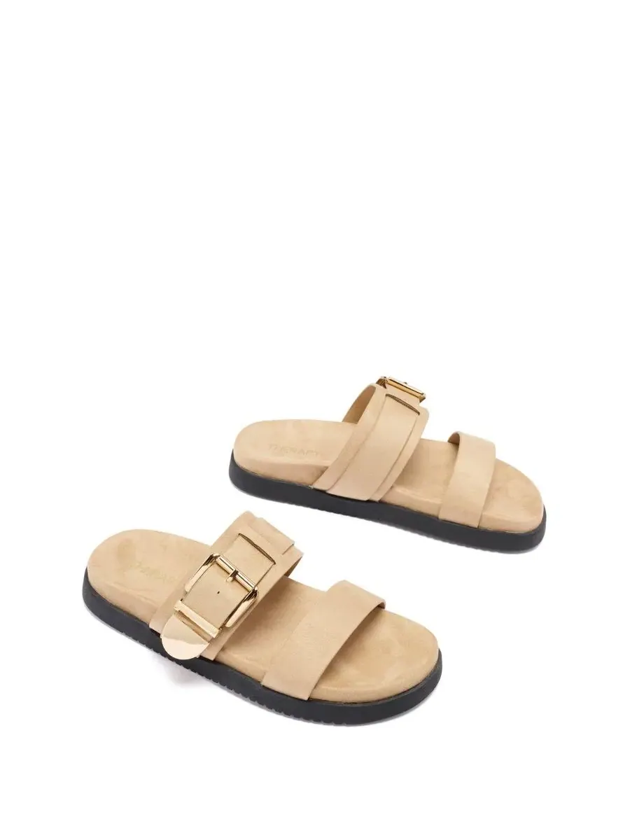 Сандалии-слайды с открытым носком, Remi Slide Therapy Australia, Cashew Faux Suede — изображение 5 из 5